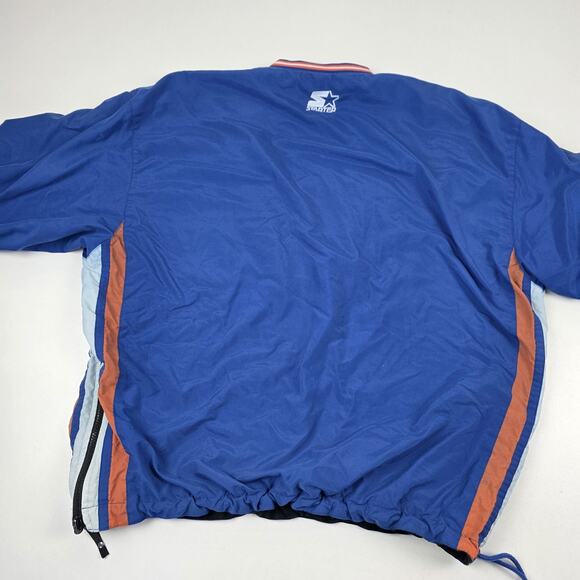 Florida Gators Jacket Mens Medium Reversible Pullover NCAA College Blue Starter - Picture 11 of 13